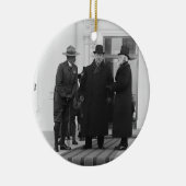 William H. Taft, James Bryce & Archibald W. Butt Keramisch Ornament (Rechts)
