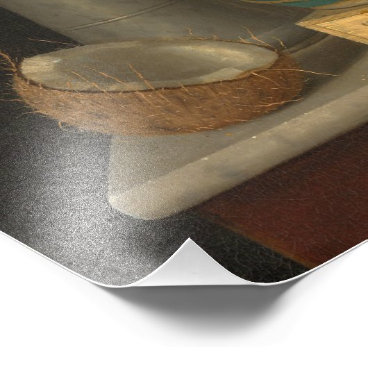 William Harnett - Just Dessert Foto Afdruk (Hoek)