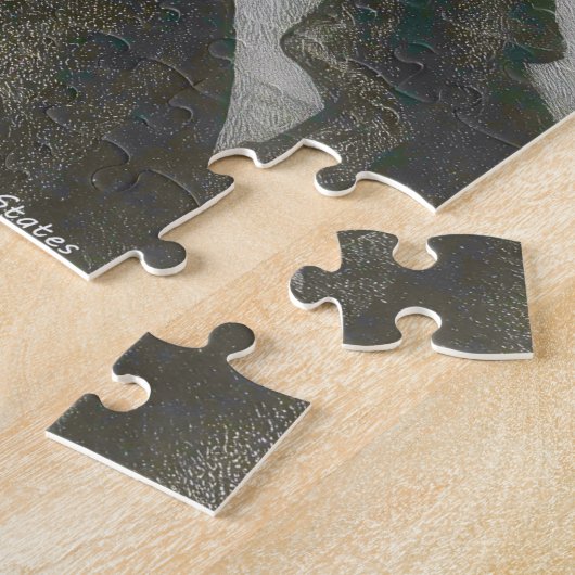 William Harrison 9th President of America. Legpuzzel (Zijkant)