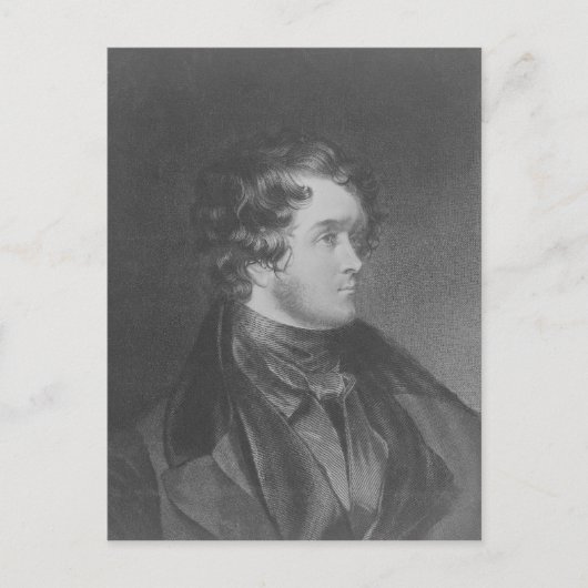 William Harrison Ainsworth Briefkaart (Voorkant)