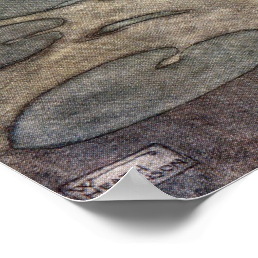 William Heath Robinson - De dochter van de Marsh K Poster (Hoek)