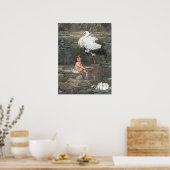 William Heath Robinson - De dochter van de Marsh K Poster (Keuken)