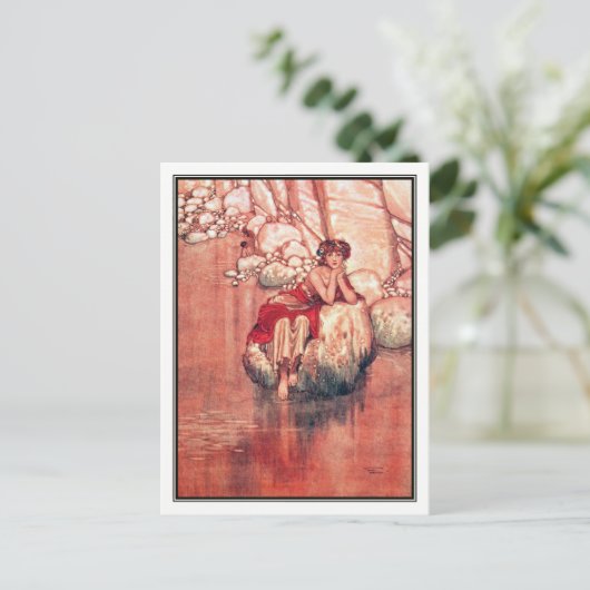 William Heath Robinson - De waterbaby's Briefkaart (Staand voorkant)