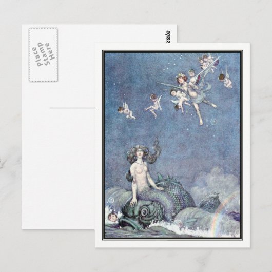 William Heath Robinson - Een droom van de midzomer Briefkaart (Voorkant / Achterkant)