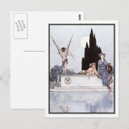 William Heath Robinson - Een droom van de midzomer Briefkaart (Voorkant / Achterkant)