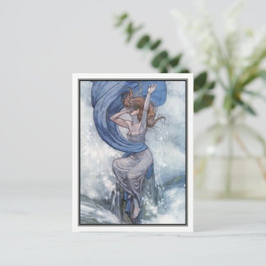 William Heath Robinson - Een lied van het Engels Briefkaart (Staand voorkant)