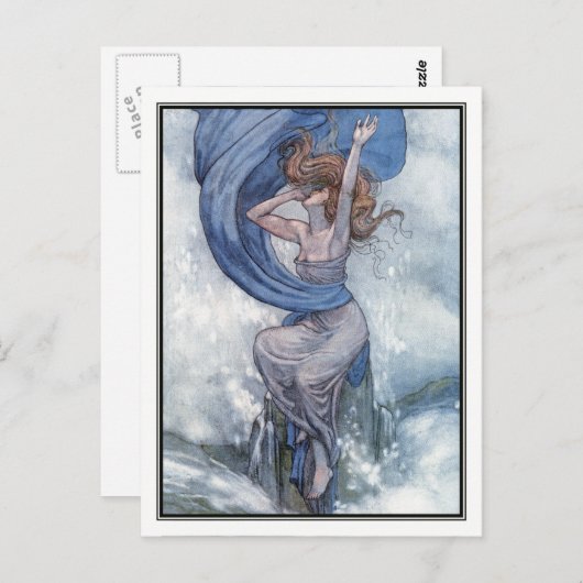 William Heath Robinson - Een lied van het Engels Briefkaart (Voorkant / Achterkant)