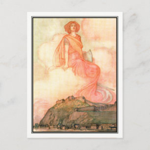 William Heath Robinson - Een lied van het Engels Briefkaart