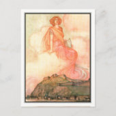 William Heath Robinson - Een lied van het Engels Briefkaart (Voorkant)