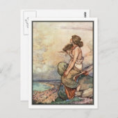 William Heath Robinson - Een lied van het Engels Briefkaart (Voorkant / Achterkant)