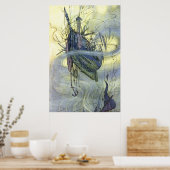 William Heath Robinson - Een lied van het Engels Poster (Keuken)