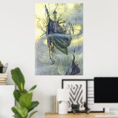 William Heath Robinson - Een lied van het Engels Poster (Thuiskantoor)