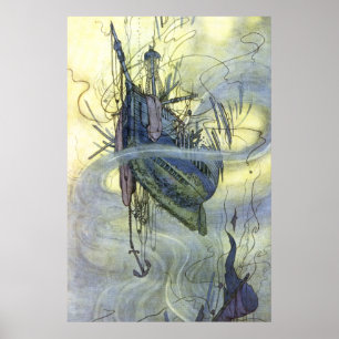 William Heath Robinson - Een lied van het Engels Poster