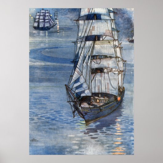 William Heath Robinson - Een lied van het Engels Poster (Voorkant)