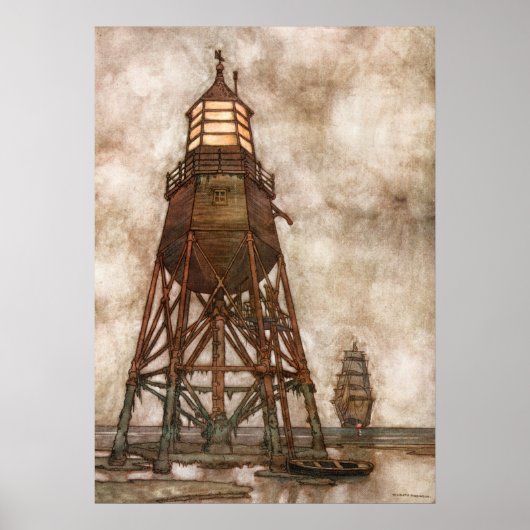 William Heath Robinson - Een lied van het Engels Poster (Voorkant)