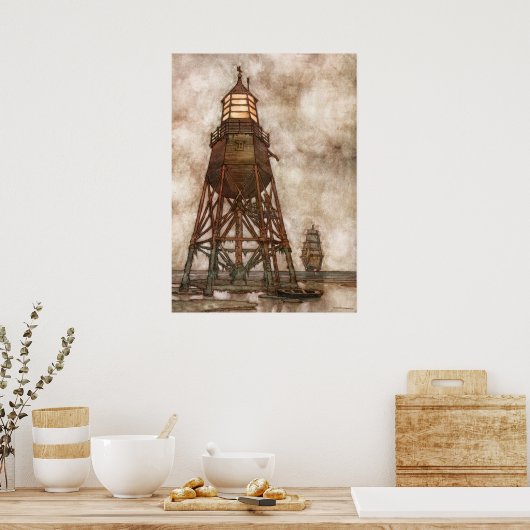 William Heath Robinson - Een lied van het Engels Poster (Keuken)