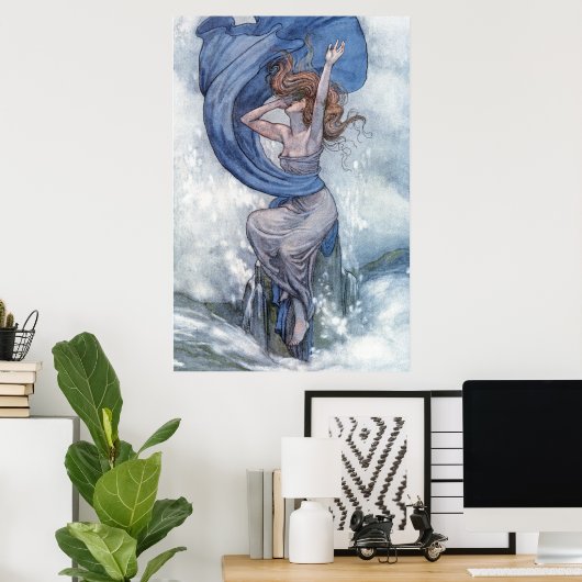 William Heath Robinson - Melbourne Poster (Thuiskantoor)