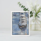 William Heath Robinson -  scheepskunst Briefkaart (Staand voorkant)