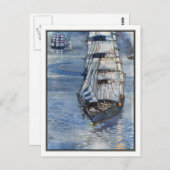 William Heath Robinson -  scheepskunst Briefkaart (Voorkant / Achterkant)