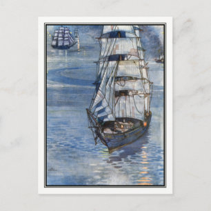 William Heath Robinson -  scheepskunst Briefkaart