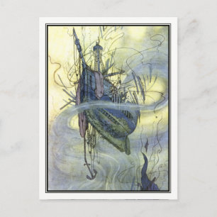 William Heath Robinson -  Shipwreck Briefkaart