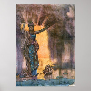 William Heath Robinson - Singapore Poster