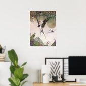 William Heath Robinson - Tommelise Poster (Thuiskantoor)