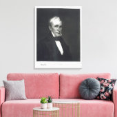 William Henry Harrison, 9e President van de Vereni Canvas Afdruk (Insitu (Woonkamer))