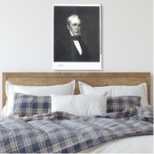William Henry Harrison, 9e President van de Vereni Canvas Afdruk (Insitu (Slaapkamer))