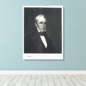 William Henry Harrison, 9e President van de Vereni Canvas Afdruk (Insitu (Houten vloer))