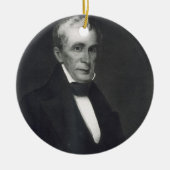 William Henry Harrison, 9e President van de Vereni Keramisch Ornament (Voorkant)