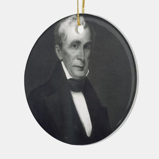 William Henry Harrison, 9e President van de Vereni Keramisch Ornament (Links)