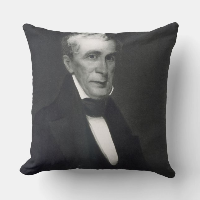 William Henry Harrison, 9e President van de Vereni Kussen (Voorkant)