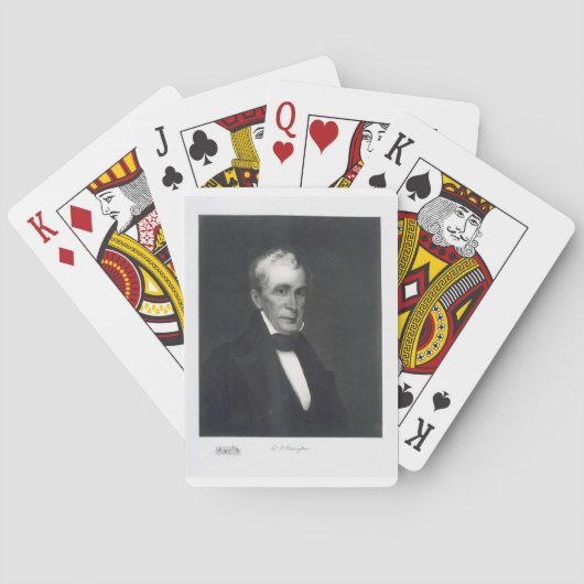 William Henry Harrison, 9e President van de Vereni Speelkaarten (Achterkant)