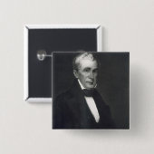 William Henry Harrison, 9e President van de Vereni Vierkante Button 5,1 Cm (Voorkant /achterkant)