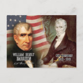 William Henry Harrison - 9e President van de VS Briefkaart (Voorkant)