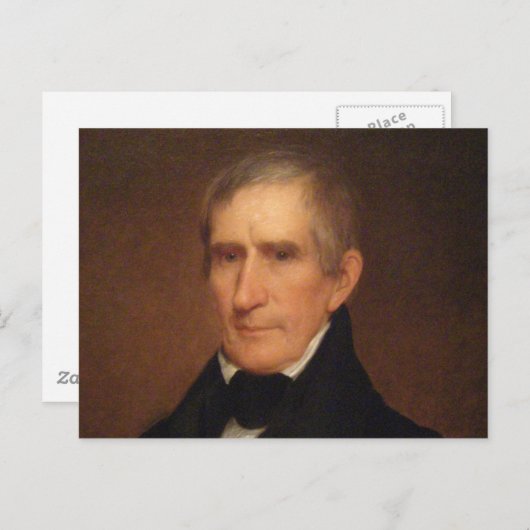 William Henry Harrison Briefkaart (Voorkant / Achterkant)