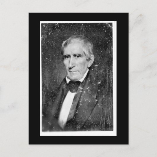 William Henry Harrison  foto briefkaart (Voorkant)