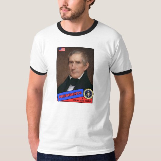 William Henry Harrison-honkaarten T-shirt (Voorkant)