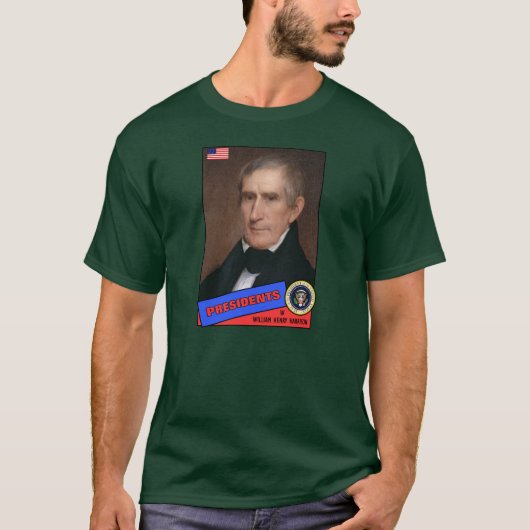 William Henry Harrison-honkaarten T-shirt (Voorkant)