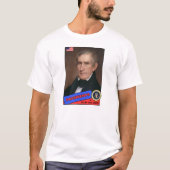 William Henry Harrison-honkbalkaart T-shirt (Voorkant)