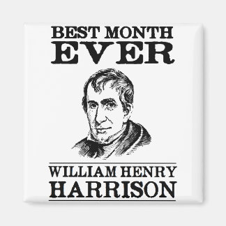 William Henry Harrison Magneet