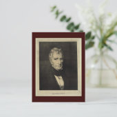 William Henry Harrison, Ninth President briefkaart (Staand voorkant)