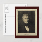 William Henry Harrison, Ninth President briefkaart (Voorkant / Achterkant)
