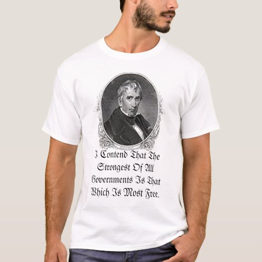 William Henry Harrison T-shirt (Voorkant)
