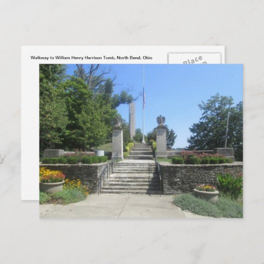 William Henry Harrison Tomb Briefkaart (Voorkant / Achterkant)