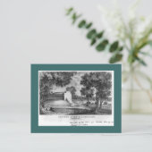 William Henry Harrison tomb, North Bend, Ohio Briefkaart (Staand voorkant)