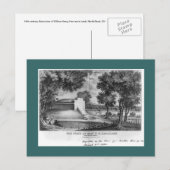 William Henry Harrison tomb, North Bend, Ohio Briefkaart (Voorkant / Achterkant)