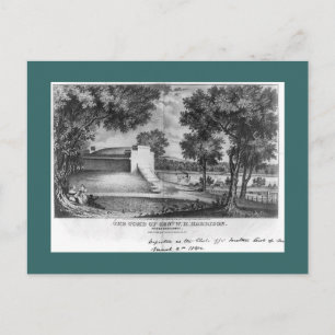 William Henry Harrison tomb, North Bend, Ohio Briefkaart