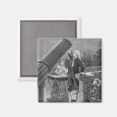 William Herschel Discover the Planet Uranus Magneet (Voorkant / Achterkant)